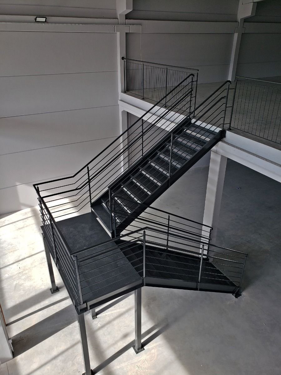 Architectural steel structure fabricated by MN Steel Fab